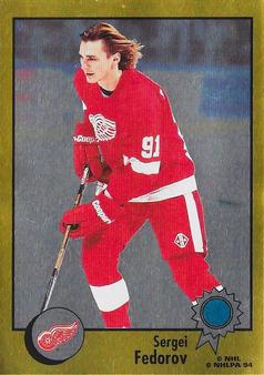 1994-95 Panini Hockey Stickers #BB Sergei Fedorov Front