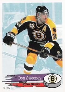 1995-96 Panini Stickers #11 Don Sweeney Front