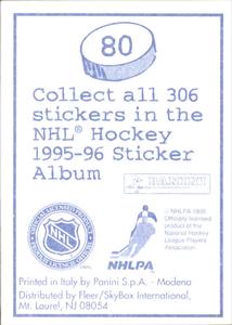 1995-96 Panini Stickers #80 Neal Broten Back