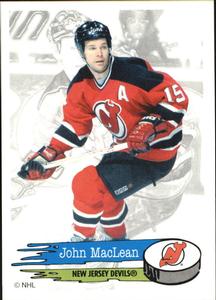 1995-96 Panini Stickers #83 John MacLean Front