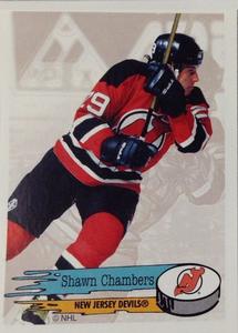 1995-96 Panini Stickers #86 Shawn Chambers Front