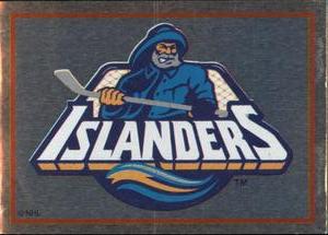 1995-96 Panini Stickers #98 New York Islanders Logo Front
