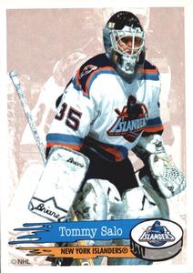 1995-96 Panini Stickers #101 Tommy Salo Front