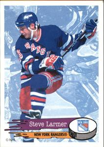1995-96 Panini Stickers #107 Steve Larmer Front