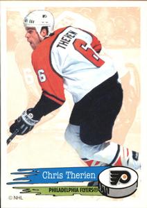 1995-96 Panini Stickers #118 Chris Therien Front