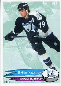 1995-96 Panini Stickers #124 Brian Bradley Front