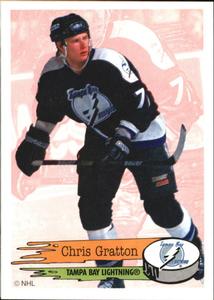 1995-96 Panini Stickers #126 Chris Gratton Front