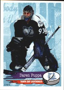 1995-96 Panini Stickers #134 Daren Puppa Front