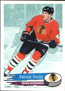 1995-96 Panini Stickers #158 Patrick Poulin Front