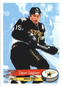 1995-96 Panini Stickers #167 Dave Gagner Front