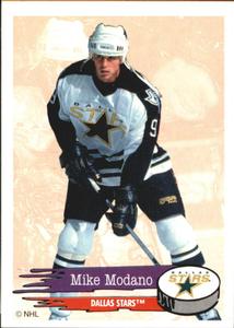 1995-96 Panini Stickers #168 Mike Modano Front