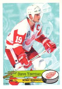 1995-96 Panini Stickers #179 Steve Yzerman Front
