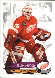 1995-96 Panini Stickers #188 Mike Vernon Front