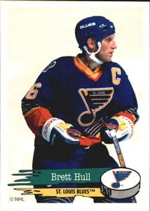 1995-96 Panini Stickers #194 Brett Hull Front