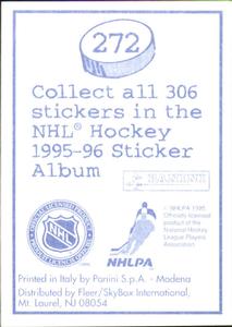 1995-96 Panini Stickers #272 Rob Blake Back