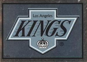 1995-96 Panini Stickers #273 Los Angeles Kings Logo Front