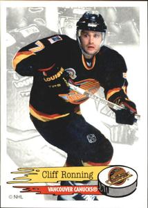 1995-96 Panini Stickers #290 Cliff Ronning Front