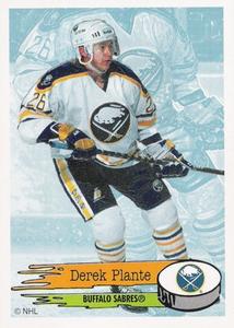 1995-96 Panini Stickers #16 Derek Plante Front