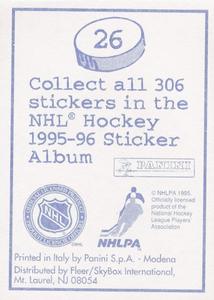1995-96 Panini Stickers #26 Jimmy Carson Back