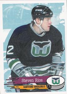 1995-96 Panini Stickers #33 Steven Rice Front