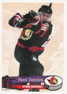 1995-96 Panini Stickers #53 Pavol Demitra Front
