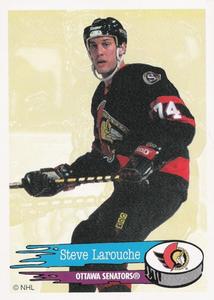 1995-96 Panini Stickers #55 Steve Larouche Front