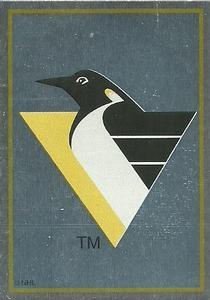 1995-96 Panini Stickers #65 Pittsburgh Penguins Logo Front