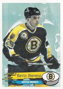 1995-96 Panini Stickers #7 Kevin Stevens Front