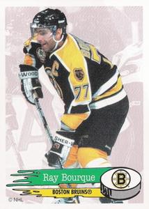 1995-96 Panini Stickers #9 Ray Bourque Front