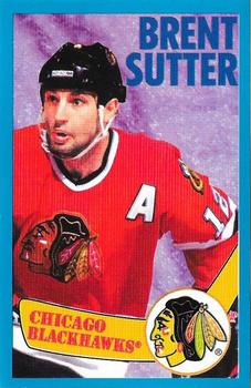 1996-97 Panini Stickers #165 Brent Sutter  Front