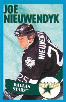 Joe Nieuwendyk autographed hockey card (Dallas Stars) 1996 Pinnacle Be A  Player #53