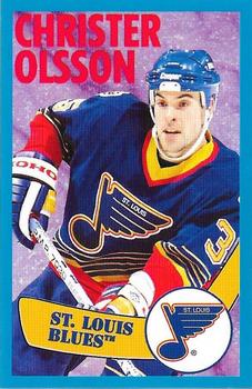 1996-97 Panini Stickers #208 Christer Olsson  Front