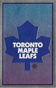 1996-97 Panini Stickers #217 Toronto Maple Leafs Logo Front
