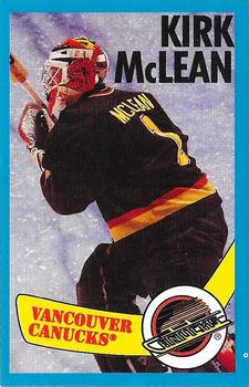 1996-97 Panini Stickers #291 Kirk McLean  Front