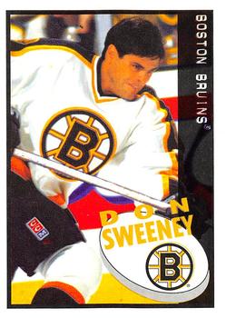 1997-98 Panini Stickers #7 Don Sweeney Front