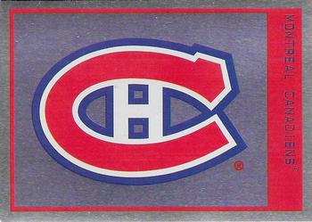 1997-98 Panini Stickers #33 Canadiens Logo Front