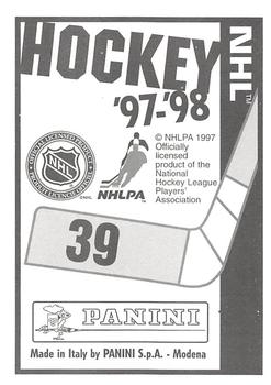 1997-98 Panini Stickers #39 Sergei Zholtok Back