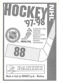 1997-98 Panini Stickers #88 Ulf Samuelsson Back