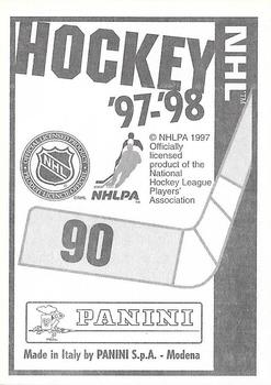 1997-98 Panini Stickers #90 Alexander Karpovtsev Back