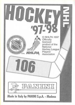 1997-98 Panini Stickers #106 Igor Ulanov Back