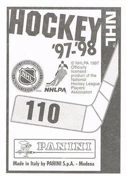 1997-98 Panini Stickers #110 Bill Ranford Back