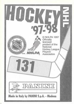 1997-98 Panini Stickers #131 Tony Amonte Back