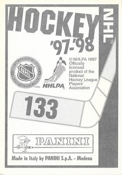 1997-98 Panini Stickers #133 Blackhawks Logo Back