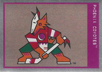 1997-98 Panini Stickers #160 Coyotes Logo Front