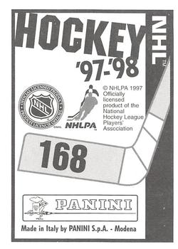 1997-98 Panini Stickers #168 Brett Hull Back