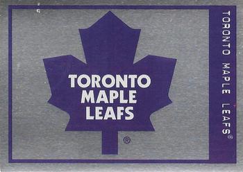 1997-98 Panini Stickers #178 Maple Leafs Logo Front