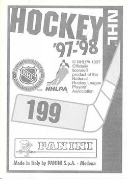 1997-98 Panini Stickers #199 Theoren Fleury Back