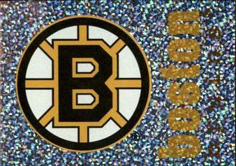 1998-99 Panini Stickers #7 Boston Bruins Logo Front