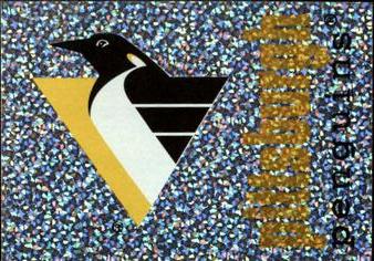 1998-99 Panini Stickers #47 Pittsburgh Penguins Logo Front