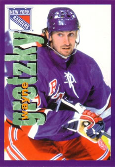 1998-99 Panini Stickers #80 Wayne Gretzky Front